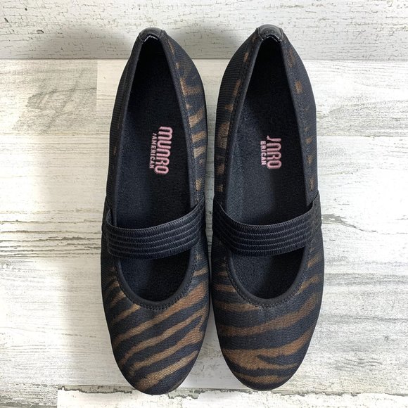 Munro Animal Print Fran Comfort Loafers Shoes - Picture 3 of 8